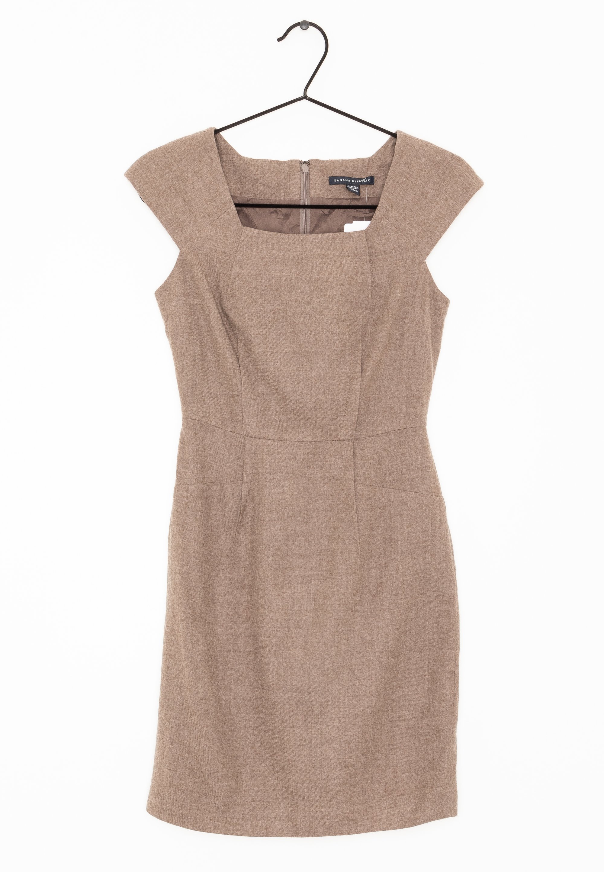 banana republic brown dress Banana Republic Charcoal Brown Polka Dot Silk Halter Dress  Blossom Vintage