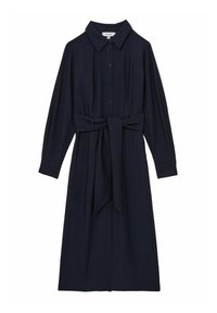 Reiss REGULAR FIT - MABEL LONG-SLEEVE BELTED MIDI - Särkkleit - navy