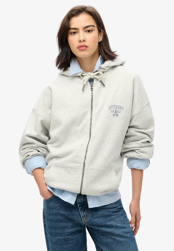ATHLETIC ESSENTIAL HOODIE - Sweatjacke