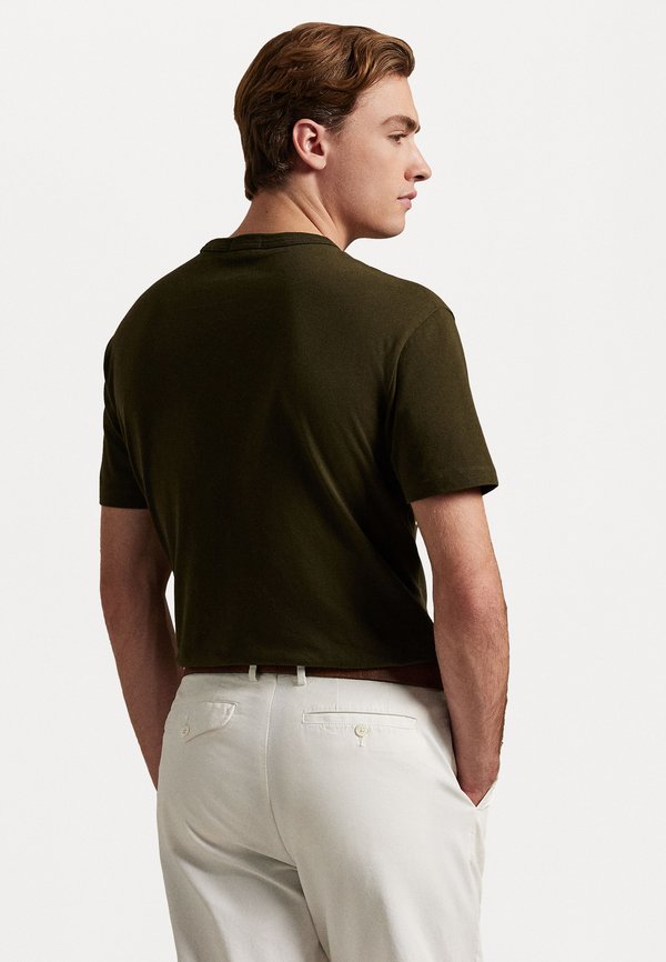 CLASSIC FIT JERSEY CREWNECK T-SHIRT - Basic T-shirt - dark loden2