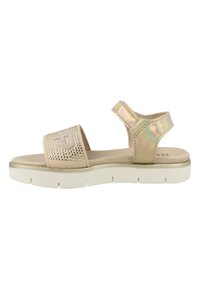 Replay Sandalen met plateauzool - gold coloured