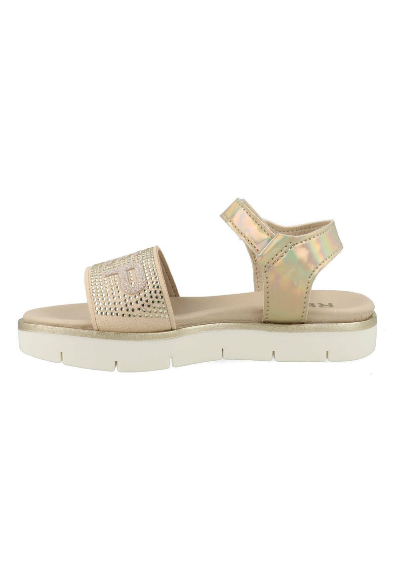 Replay Sandalen met plateauzool - gold coloured