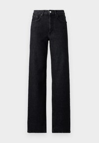 ONLJUICY LIFE WIDE LEG  - Platėjantys džinsai - black denim
