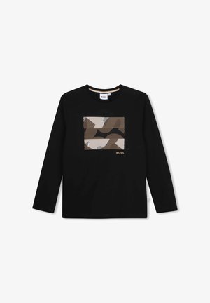BOSS Kidswear, TEE-SHIRT MANCHES LONGUES - T-shirt à manches longues - black
