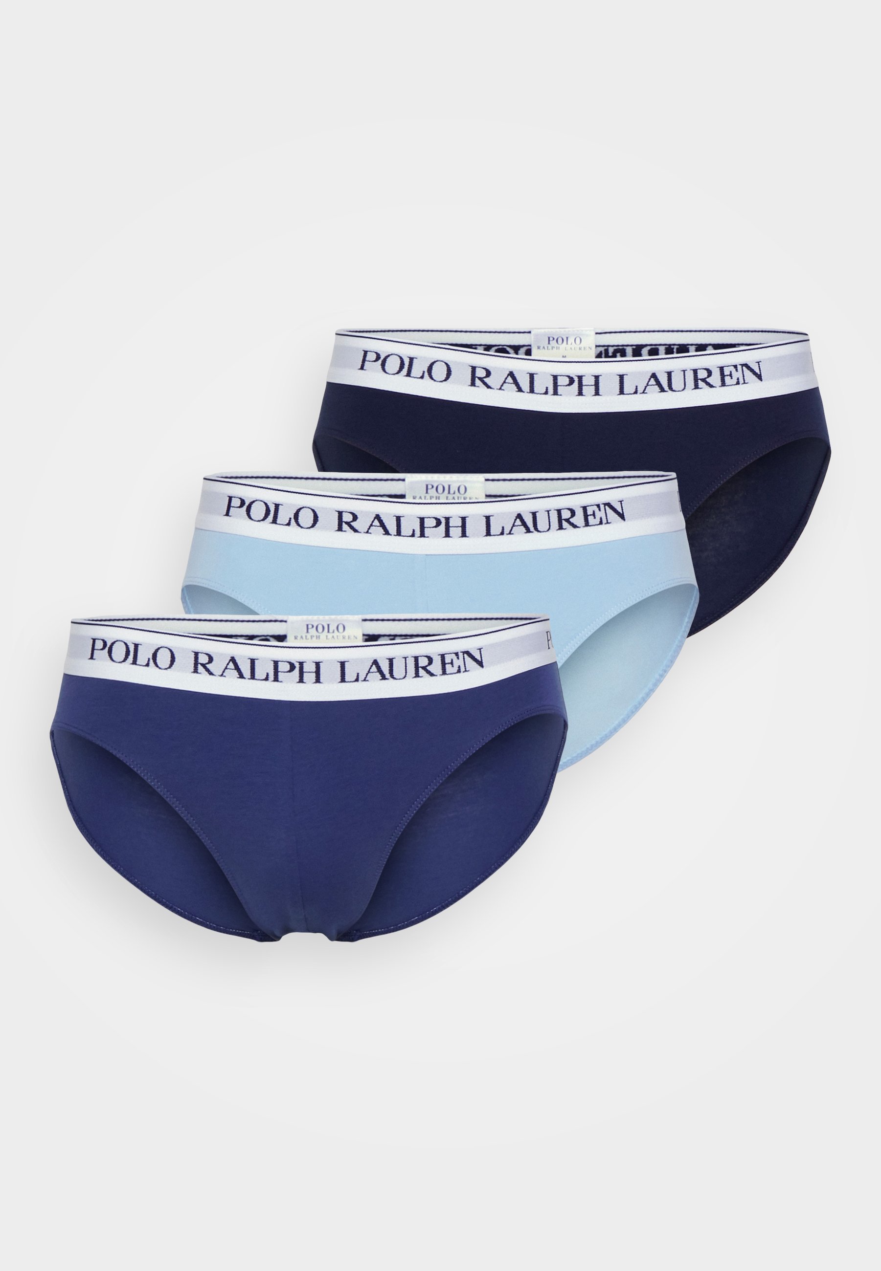 Polo Ralph Lauren 3 PACK - Braguitas navy/azul marino -