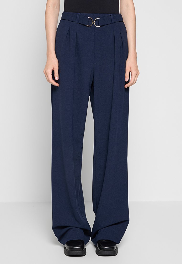 Vero Moda Tall Broek donkerblauw Vero Moda Tall Broek donkerblauw