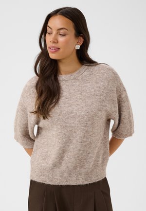 Bon'A Parte, BPANNELISE PULLOVER - T-shirt basique - melange