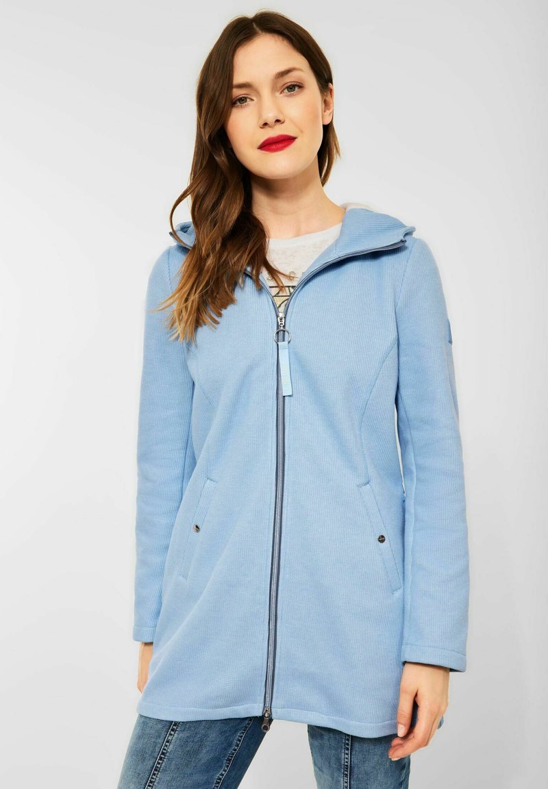 Damen Leichte Jacken | Street One LANGE DOUBLEFACE Outdoorjacke blau/hellblau - IT59438 Damen Leichte Jacken | Street One LANGE DOUBLEFACE Outdoorjacke blau/hellblau - IT59438