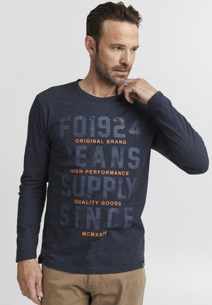 FQ1924 NOXAN - Camiseta de manga larga - navy blazer melange