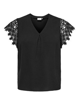 ONLY Carmakoma T-shirt print - black