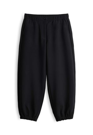 OPUS, MID RISE BARREL FIT - Trousers - black