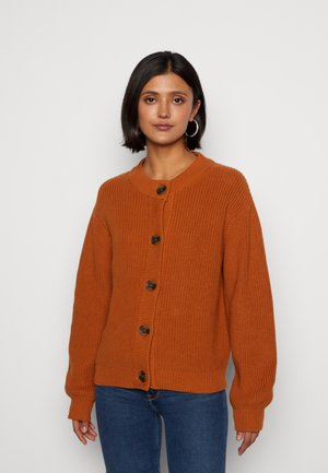 AFFIE - Cardigan - roasted pecan