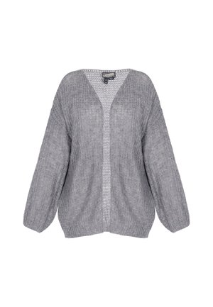 Hallukad hallid kudumid, laia lõikega, V-kaelusega ja balloonvarrukatega. Omab tekstuurset mustrit ning ribatud ääri ja varrukaid.