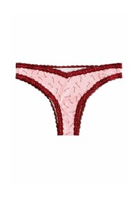 Unselected, pink candy cane print
