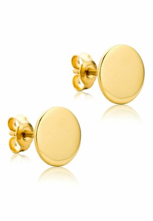 DIAMANT L'ÉTERNEL, FLAT DICS STUD - Kõrvarõngad - yellow