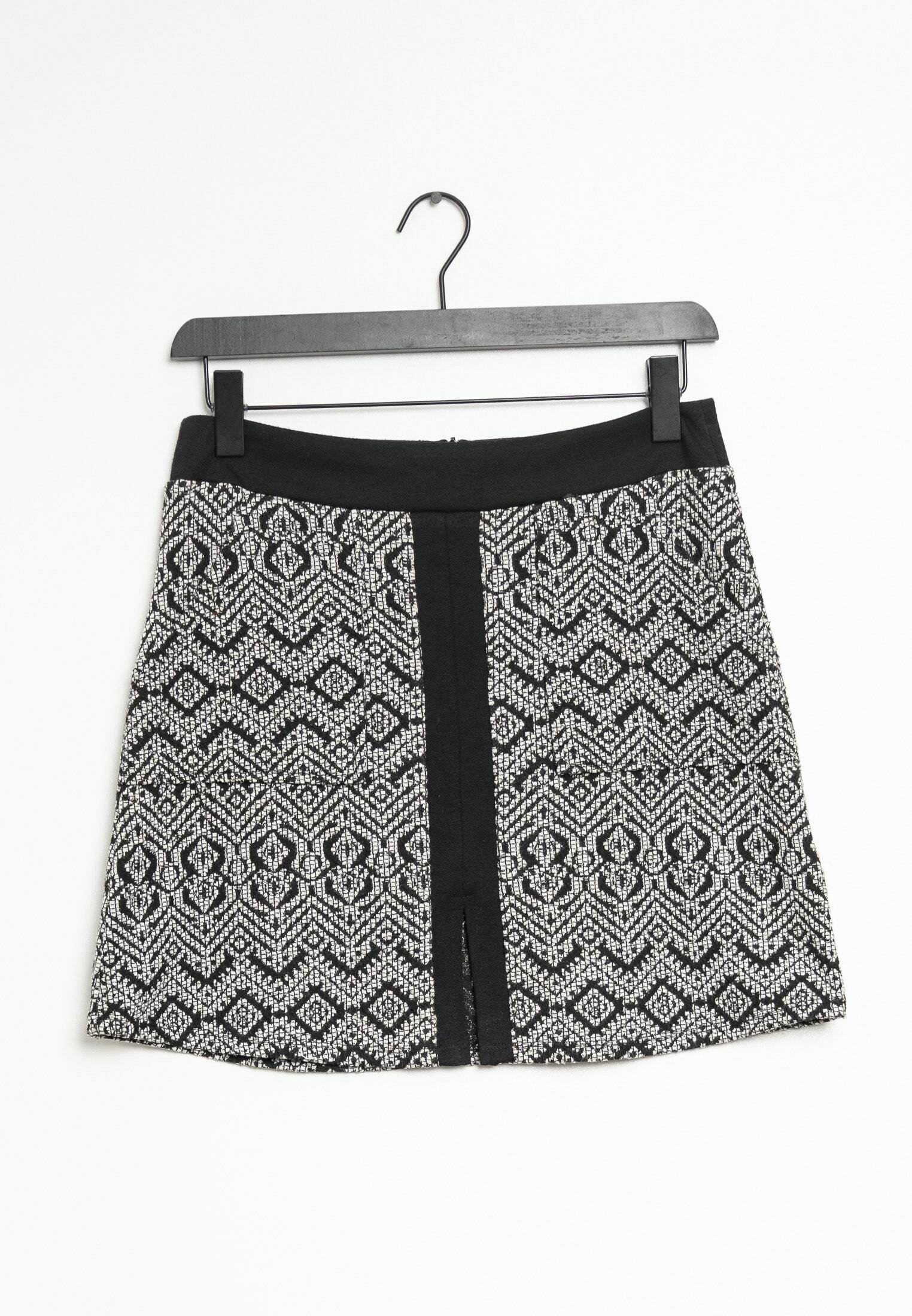 Wallis Petite A-line skirt - black 