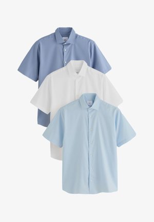 Next, 3 PACK - Camicia - blue white