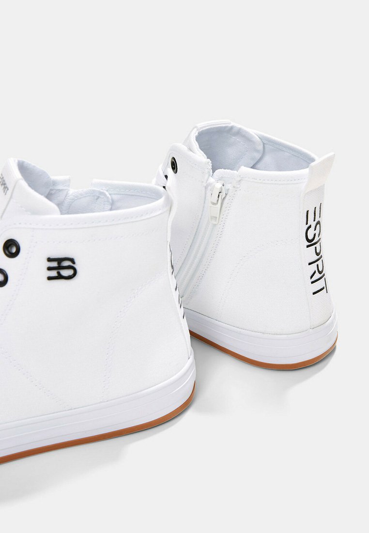 Esprit CANVAS - Sneakers hoog - white/wit - Zalando.nl