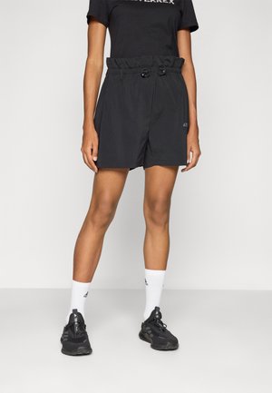 WATER REPELLENT - Friluftsshorts - black