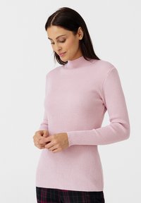 Damart RAYÉ - Trui - rose tendre