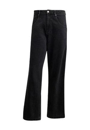 adidas Originals ADICOLOR DENIM FIREBIRD - Loose Jeans - true black denim
