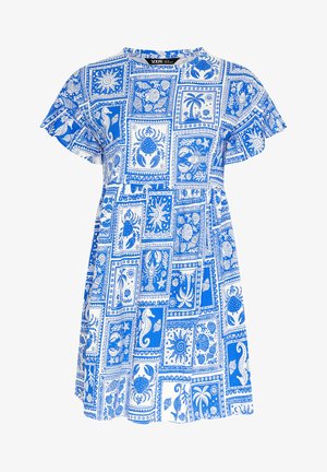 Yours Clothing, Hverdagskjole - royal