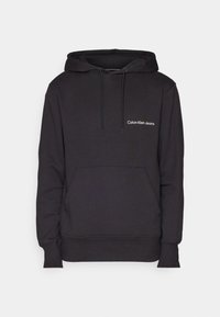 Calvin Klein Jeans INSTITUTIONAL HOODIE - Sweatshirt - black