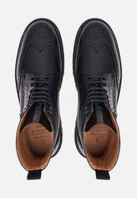 Henry Stevens Bottines à lacets - schwarz