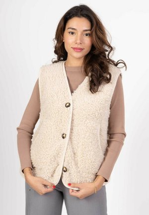 SANS MANCHE CARLO - Veste sans manches - beige