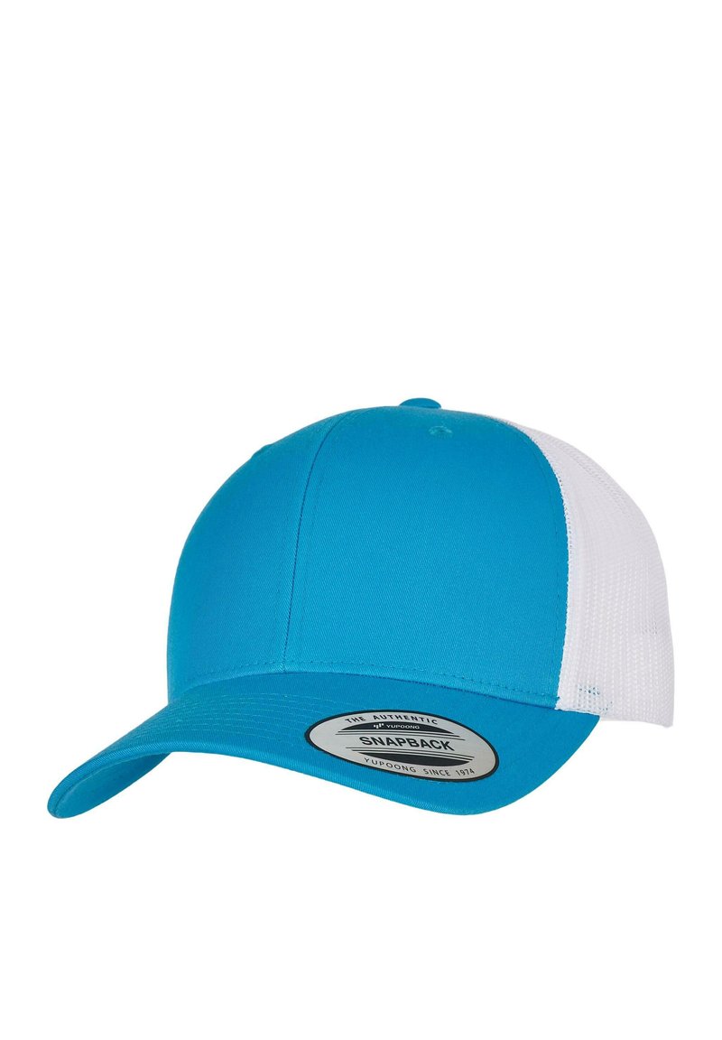 Flexfit RETRO TRUCKER 2-TONE - Șapcă - turquoise white