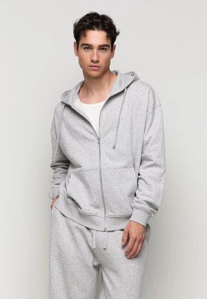 Balmohk, Zip-Up Hoodie - Sweatjacke - light grey melange