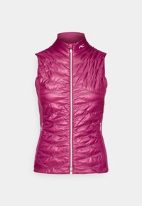 RETENTION VEST - Vest - deep ruby/atlanta blue