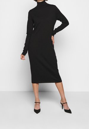 Gebreide jurk - black