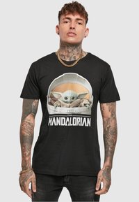 Merchcode Marškinėliai su spaudiniu - black