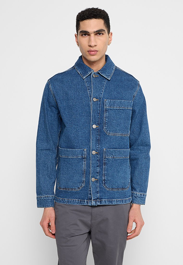 Selected Homme Spijkerjas koningsblauw