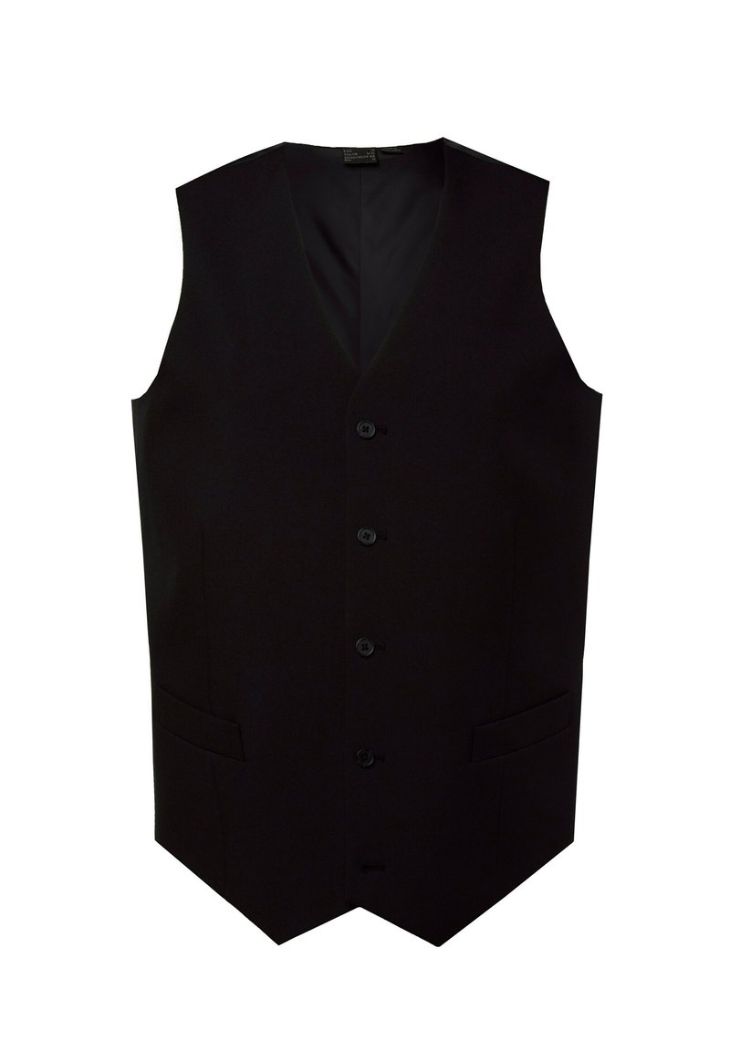 Men Plus Chaleco de traje black/negro