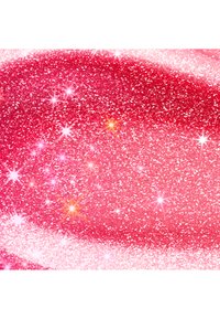 Texture pailletée rose vif avec des reflets lumineux scintillants créant un effet chatoyant et étincelant sur toute la surface.