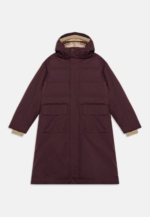 MINI A TURE, MATVENCASIA WINTER - Зимно палто - fudge aubergine