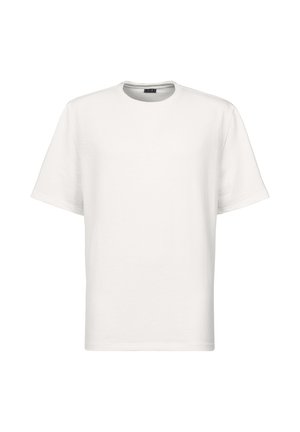 john devin, T-Shirt basic - creme