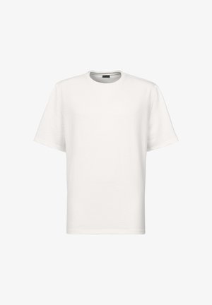 john devin, T-Shirt basic - creme