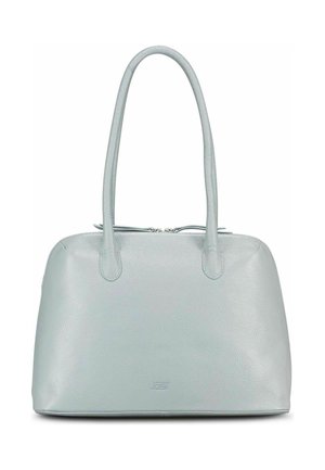 Jost VIKA SCHULTERTASCHE LEDER 38 CM UNISEX - Bolso de mano - misty blue