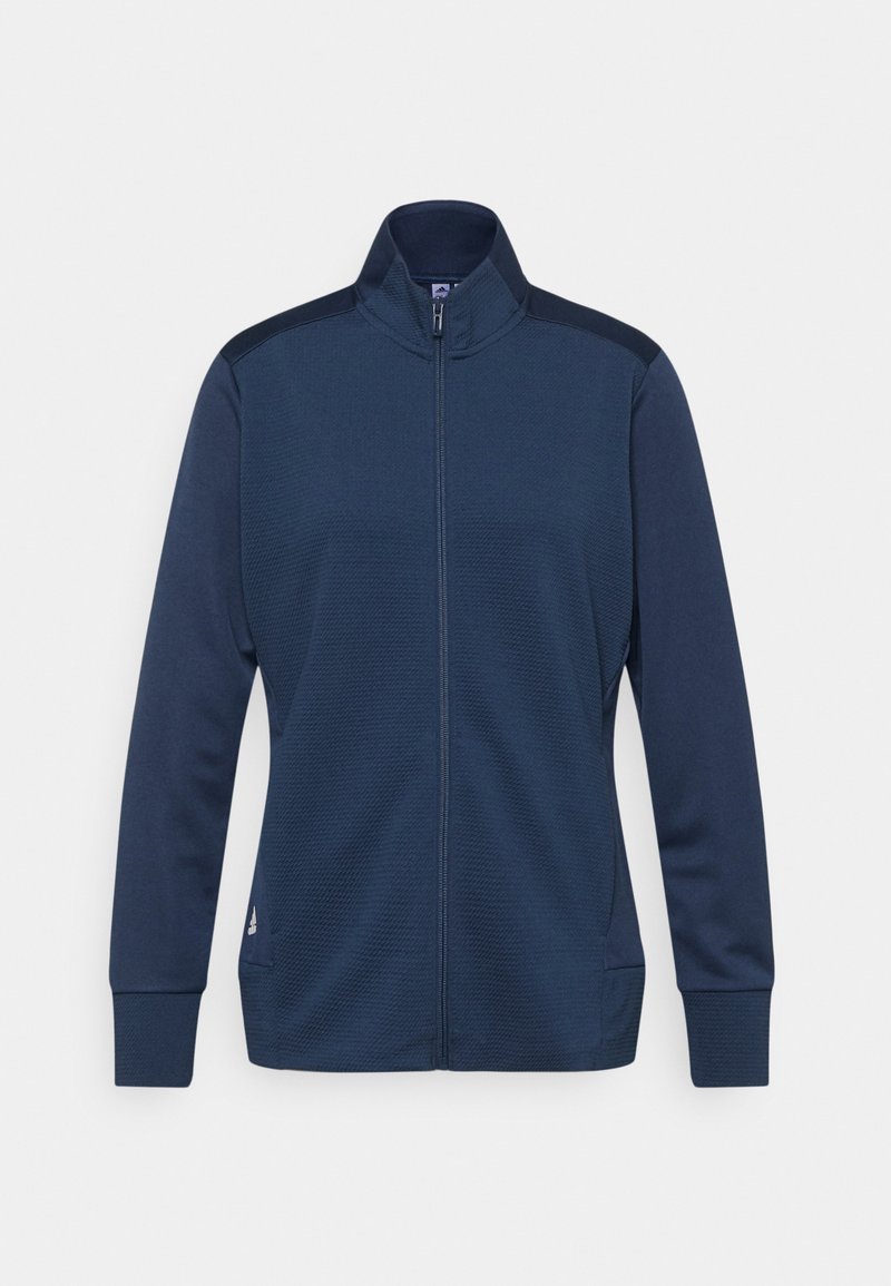 adidas Golf WOMENS TEXTURED FULL ZIP JACKET - Veste de survêtement - crew navy