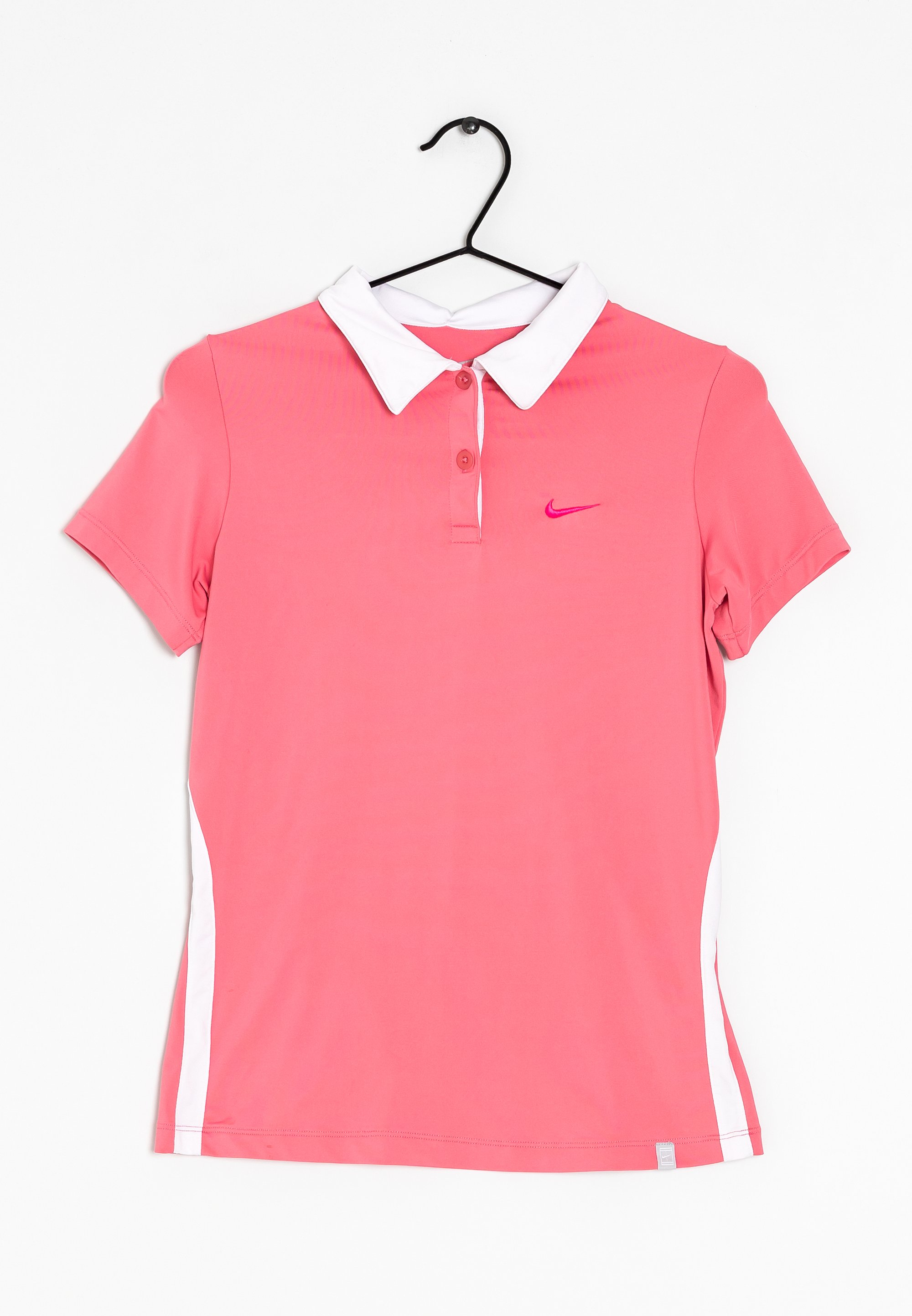 Nike Sportswear Polo shirt multicolored/light pink (Pre-owned