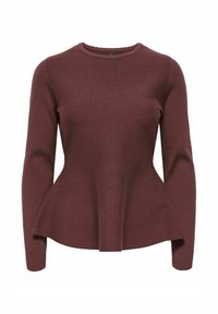 ONLVILDA PULLOVER - Jumper - rum raisin