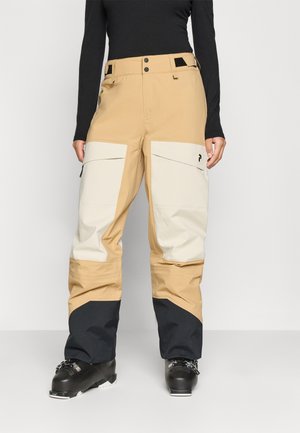 GRAVITY GORE-TEX PANTS - Lyžiarske nohavice - sierra sand/sand fog