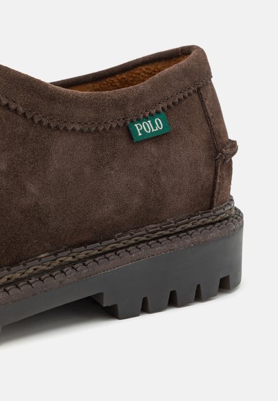 Polo Ralph Lauren JETT APRON CASUAL SHOE BUCK - Casual lace-ups - dark brown