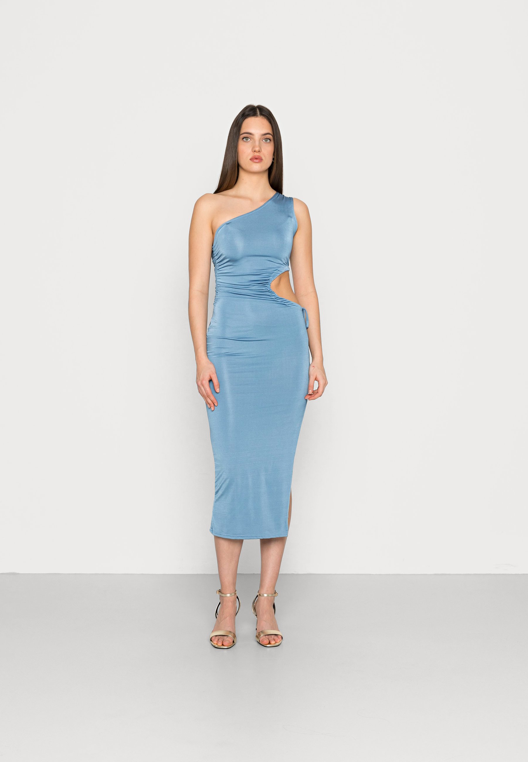 missguided pink lace dress