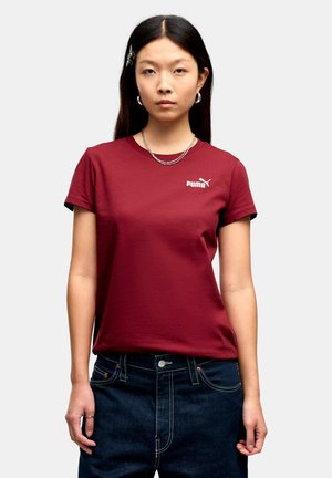 Puma, ESS SMALL NO. 1 LOGO TEE (S) - Camiseta estampada - rot