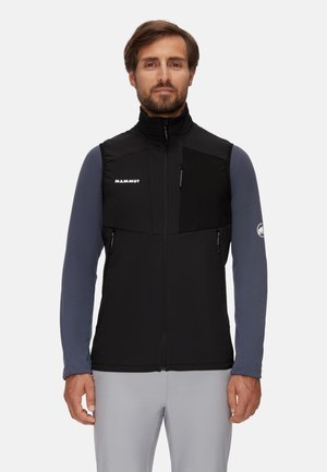 MADRIS - Waistcoat - black