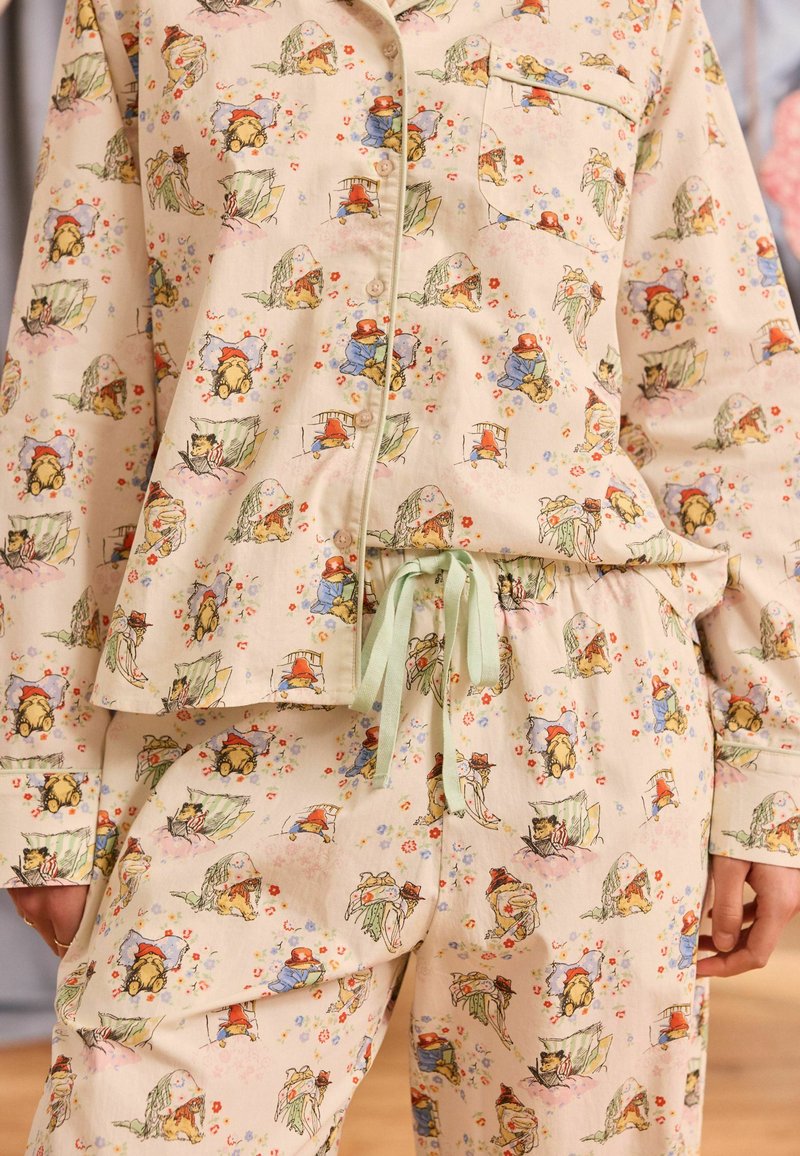Cath Kidston REGULAR FIT SET - Pižamos komplektas - ecru paddington bear